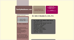 Desktop Screenshot of familymedassoc.com