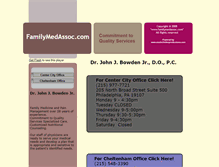 Tablet Screenshot of familymedassoc.com